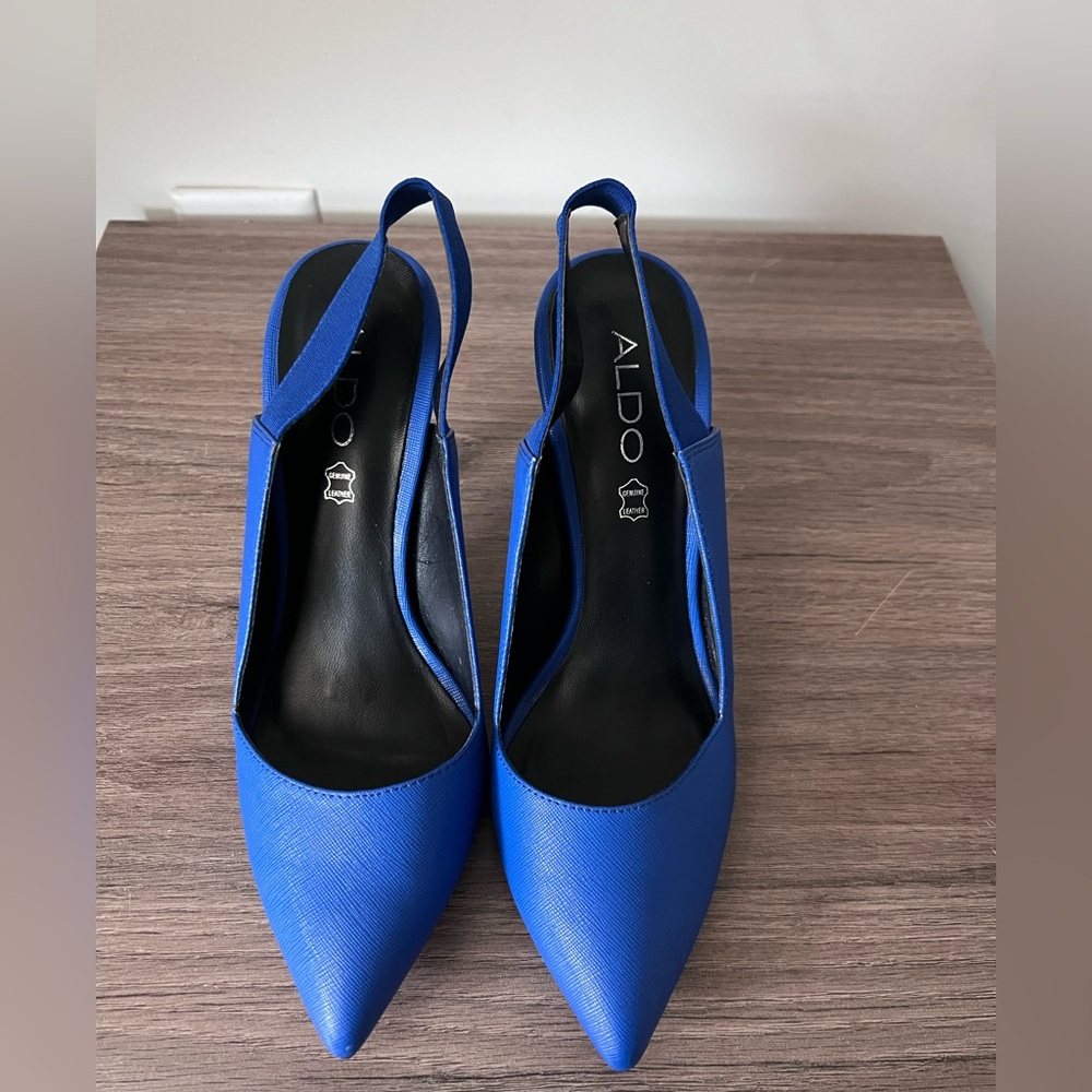 Aldo Toviel Cobalt Blue Slingback Pump – Women’s Size 7 - Picture 2 of 8